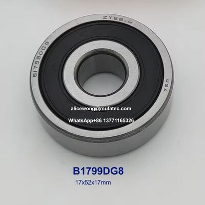 B1799DG8 automotive engine bearings 17x52x17mm 2RS type ball bearings