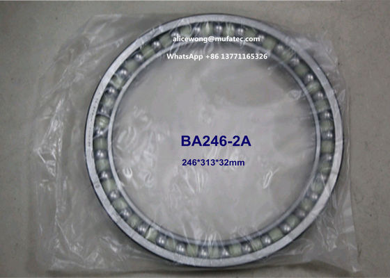BA246-2A Kobelco 발굴기 큰 이동 베어링 각 접촉 공 베어링 246 * 313 * 32mm